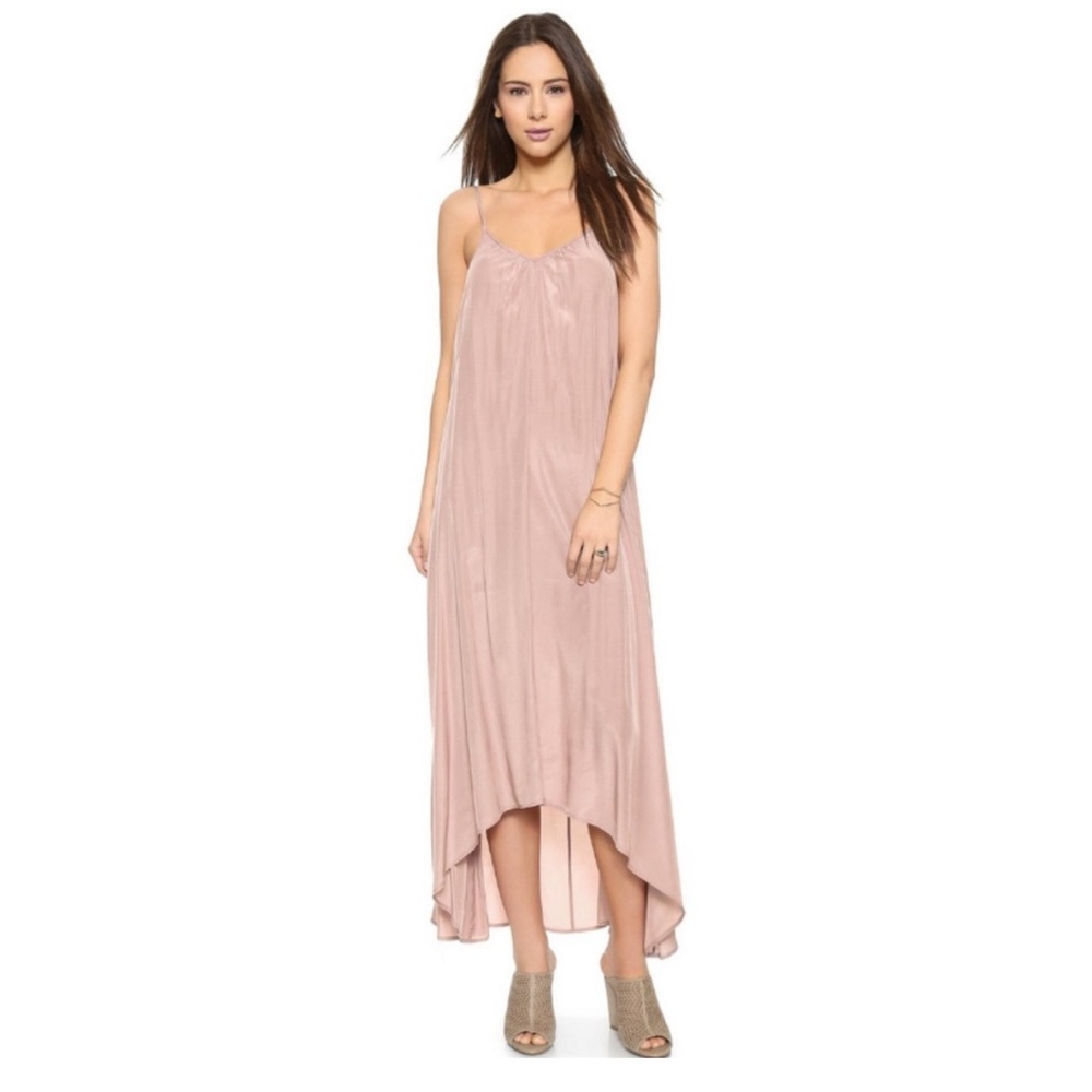 Pink Stitch Resort Maxi Dress